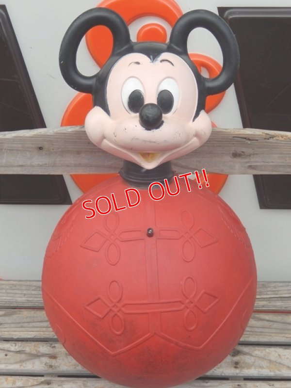 画像1: ct-150401-24 Mickey Mouse / 70's Hoppity Bouncy Ball