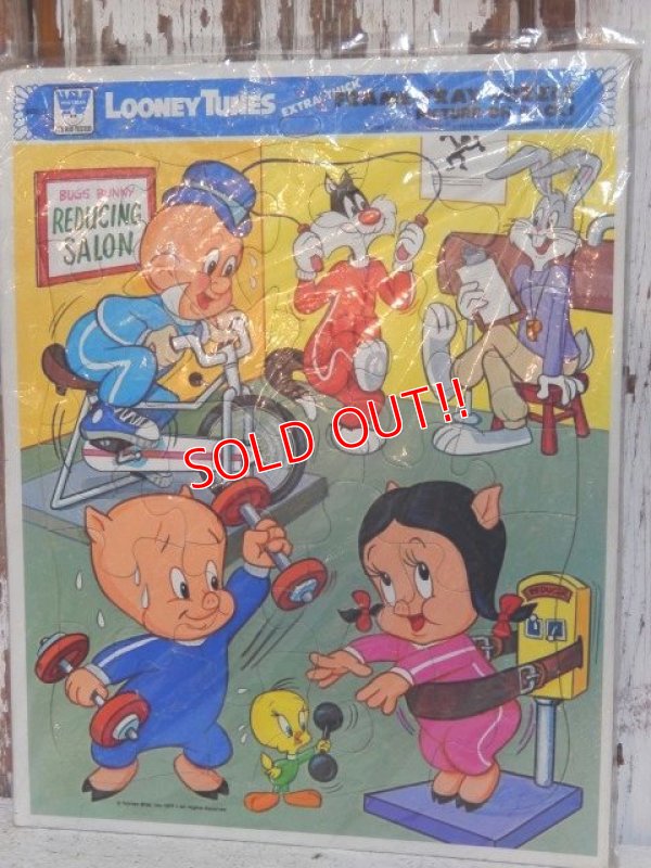 画像1: ct-150401-02 Looney Tunes / 1977 Frame-Tray Puzzle