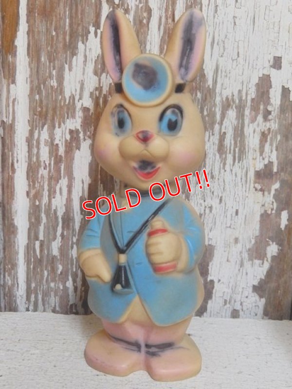 画像1: ct-150401-02 RILIANCE PLASTIC Inc / 1965 Bunny Rubber Doll