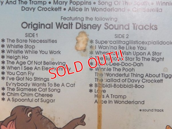 画像6: ct-150401-01 The Greatest Hits Walt Disney / 70's Record