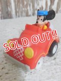 ct-150401-48 Mickey Mouse / McDonald's 1988 Meal Toy Mickey's Roadster