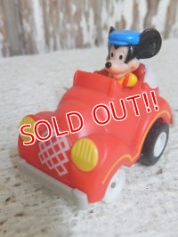 ct-150401-48 Mickey Mouse / McDonald's 1988 Meal Toy Mickey's Roadster