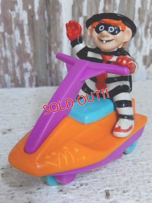 画像1: ct-150407-72 McDonald's / Hamburgler 1992 Meal Toy "Jet Ski"