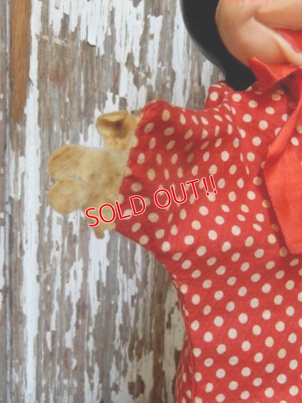 画像5: ct-150414-06 Minnie Mouse / Gund 50's Hand Puppet