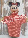 ct-150414-06 Minnie Mouse / Gund 50's Hand Puppet