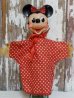 画像1: ct-150414-06 Minnie Mouse / Gund 50's Hand Puppet (1)