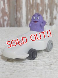 ct-150407-72 McDonald's / Grimace 1988 Meal Toy "TURBO MACS"