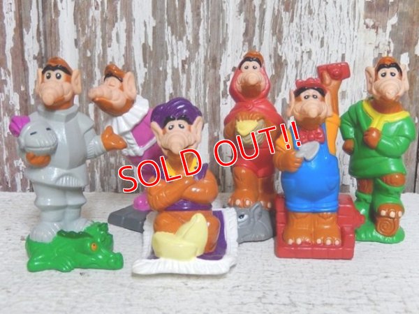 画像1: ct-150414-18 ALF / Wendy's 1990 Meal Toy "ALF TALES" Full Set