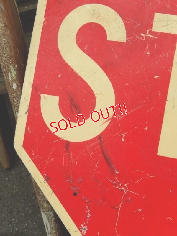 画像5: dp-150421-07 Road sign "STOP×SLOW"