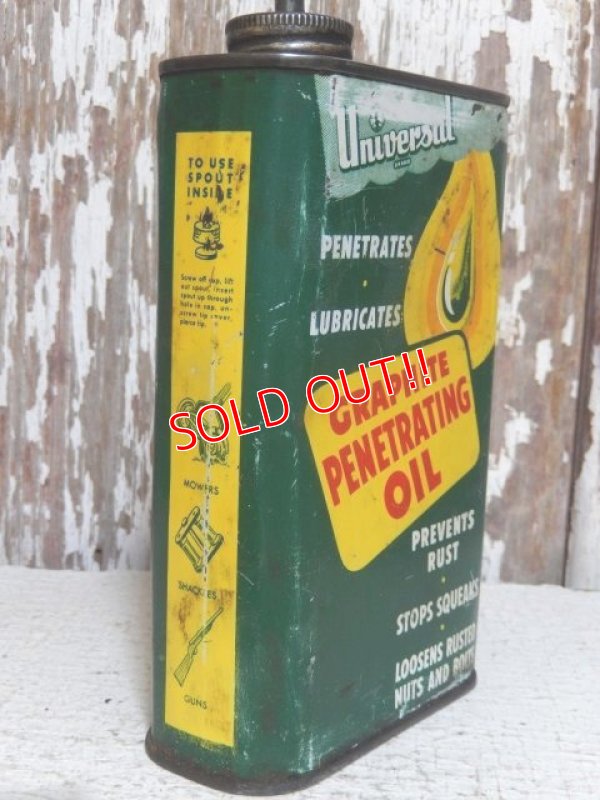 画像2: dp-150421-05 Universal / 50's Graphite Penetrating Oil Can