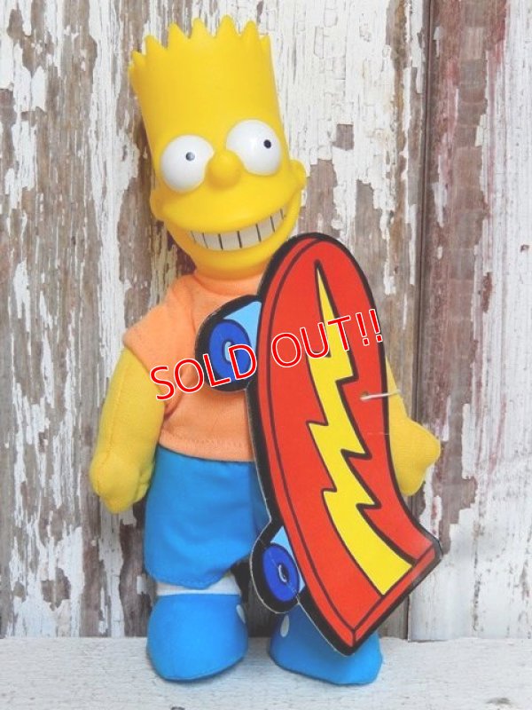 画像1: ct-150324-59 Bart / Burger King 1990 Plush Doll