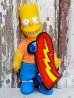 画像1: ct-150324-59 Bart / Burger King 1990 Plush Doll (1)