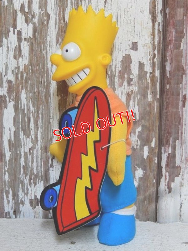 画像3: ct-150324-59 Bart / Burger King 1990 Plush Doll