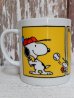 画像1: ct-150428-09 Snoopy / 70's-80's Mug "Baseball" (1)