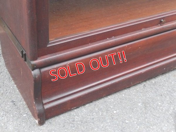 画像5: dp-150421-09 Globe-Wernicke / Vintage Wood Cabinet