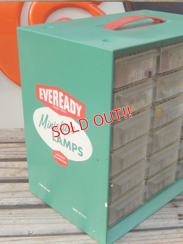 画像3: dp-150428-06 EVEREADY / Vintage Miniature Lamp Cabinet