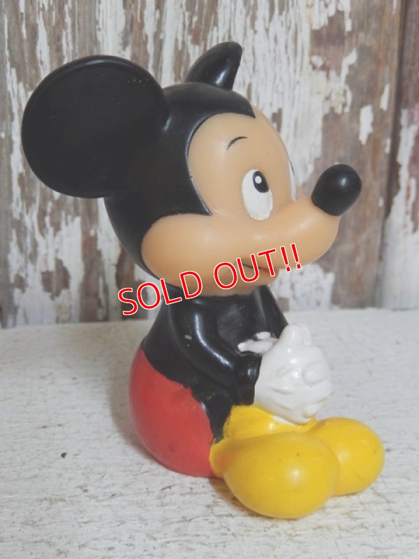 画像3: ct-150428-31 Mickey Mouse / 70's-80's Soft vinyl figure