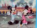 画像2: ct-150428-34 Mickey Mouse & Minnie Mouse / Aladdin 90's Plastic Lunchbox (2)