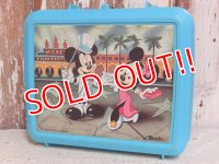 ct-150428-34 Mickey Mouse & Minnie Mouse / Aladdin 90's Plastic Lunchbox