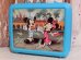 画像1: ct-150428-34 Mickey Mouse & Minnie Mouse / Aladdin 90's Plastic Lunchbox (1)