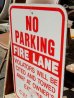 画像4: dp-150501-07 Road sign "FIRE LANE NO PARKING" (4)