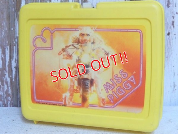 画像1: ct-150401-35 Miss Piggy / Thermos 80's Plastic Lunchbox