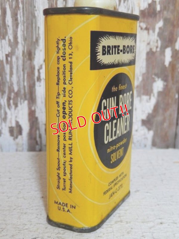 画像3: dp-150501-05 BRITE-BORE / 50's-60's Gun Bore Cleaner Can