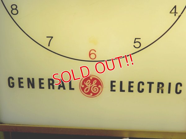 画像7: dp-150501-08 General Electric / Lighted Sign Clock