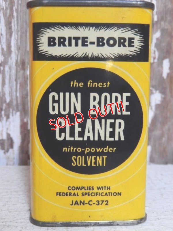 画像2: dp-150501-05 BRITE-BORE / 50's-60's Gun Bore Cleaner Can