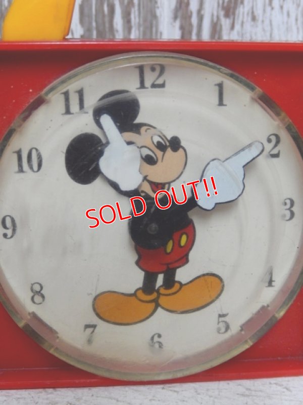 画像2: ct-150505-47 Mickey Mouse / ILLCO 80's Musical Box Clock