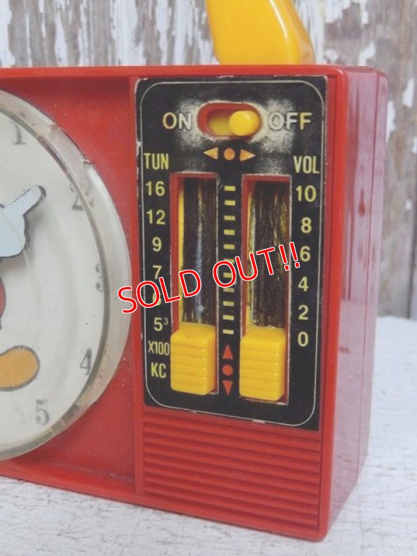 画像3: ct-150505-47 Mickey Mouse / ILLCO 80's Musical Box Clock