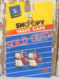 ct-150508-01 Snoopy / 80's Valve Caps