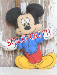 ct-150505-49 Mickey Mouse / 90's Cloth Doll