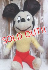 ct-150505-48 Mickey Mouse / Gund? Vintage Plush Doll