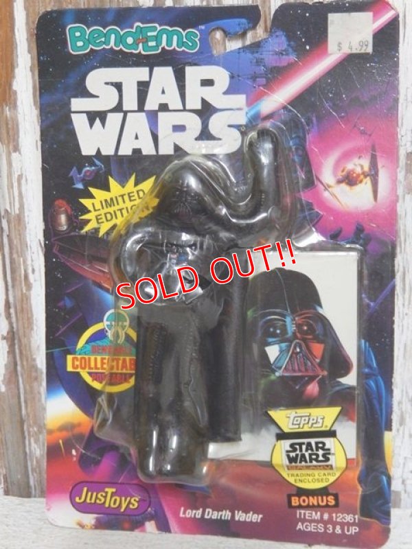 画像1: ct-150505-71 Darth Vader / Just Toys 1993 Bendable Figure