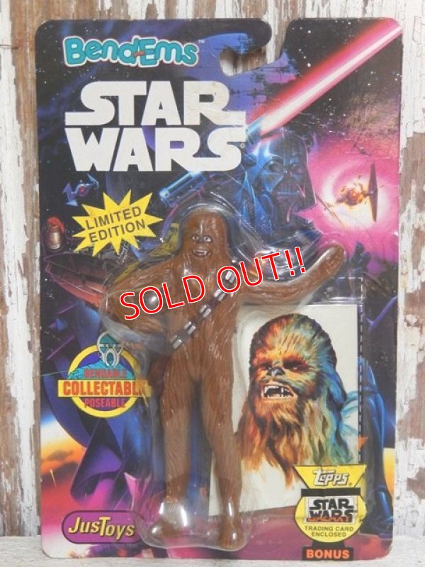 画像1: ct-150505-75 Chewbacca / Just Toys 1993 Bendable Figure