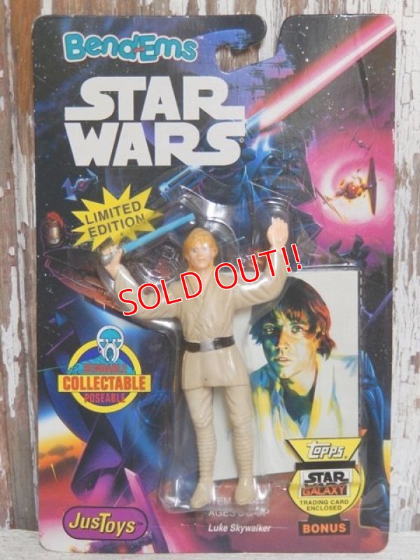 画像1: ct-150505-72 Luke Skywalker / Just Toys 1993 Bendable Figure