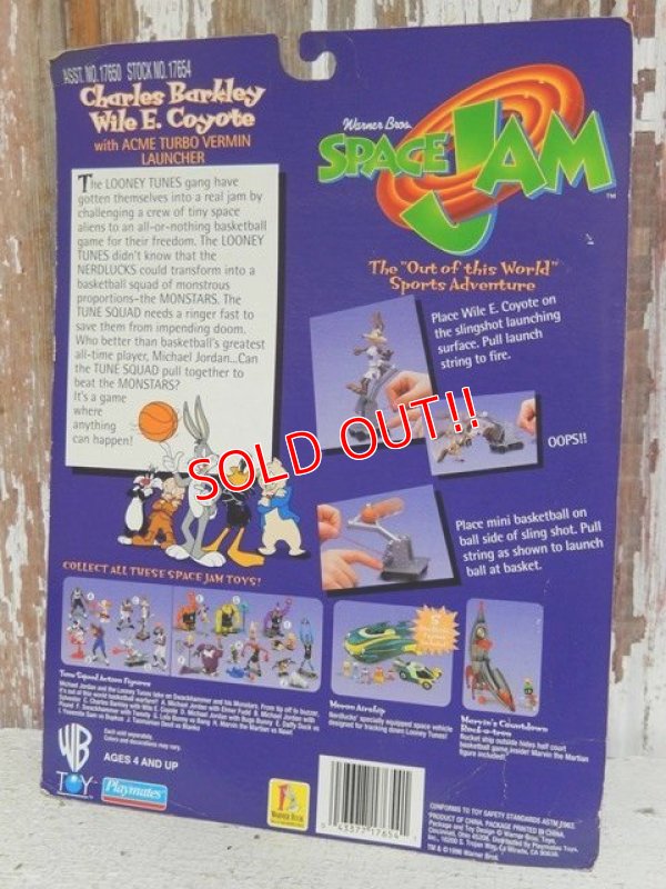 画像5: ct-150511-15 SPACE JAM / 1996 Charles Barkley & Wile E. Coyote