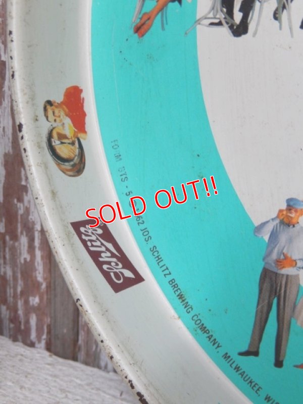 画像4: dp-150512-05 Schlitz / 1962 Tin Serving Tray