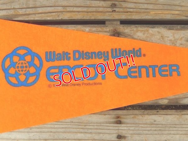 画像3: ct-150422-03 Walt Disney World / EPCOT CENTER 80's Pennant