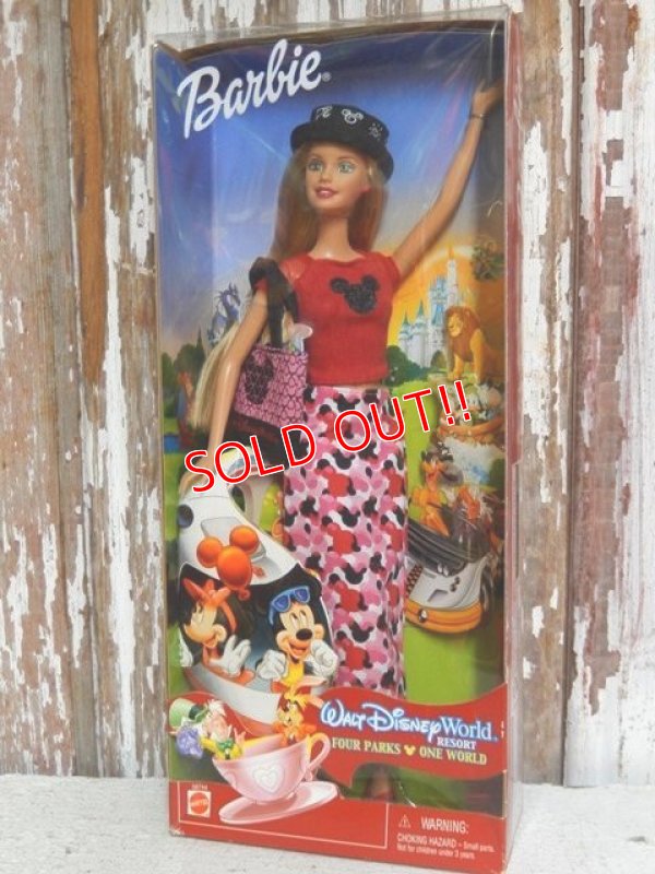 画像1: ct-150512-09 Walt Disney World / 2002 Four Parks One World Barbie Doll