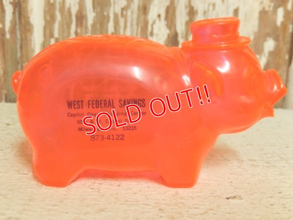 画像3: ct-150526-11 West Side Savings / Vintage Piggy Bank (I)