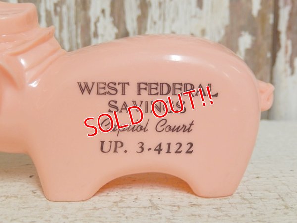 画像2: ct-150526-11 West Side Savings / Vintage Piggy Bank