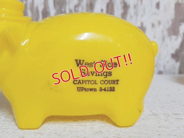 画像2: ct-150526-11 West Side Savings / Vintage Piggy Bank (E)