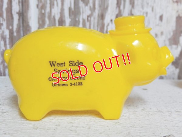 画像3: ct-150526-11 West Side Savings / Vintage Piggy Bank (E)