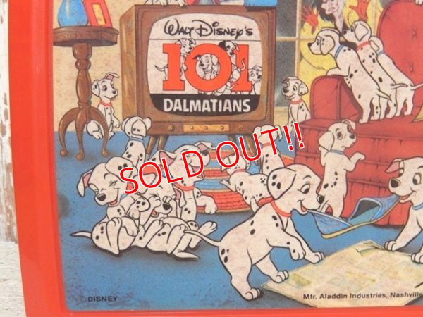 画像2: ct-150511-06 101 Dalmatians / Aladdin 90's Plastic Lunchbox