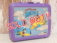 ct-150511-05 Mickey Mouse in the Mail Pilot / Aladdin 90's Plastic Lunchbox