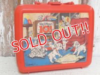 ct-150511-06 101 Dalmatians / Aladdin 90's Plastic Lunchbox