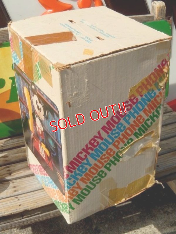 画像8: ct-150511-20 Mickey Mouse / 70's Phone (Box)