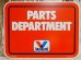 画像1: dp-150602-04 Valvoline / 1984 Plastic Sign "PARTS DEPARTMENT" (1)